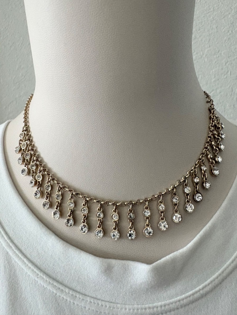NWT J.Crew Crystal Statement Necklace